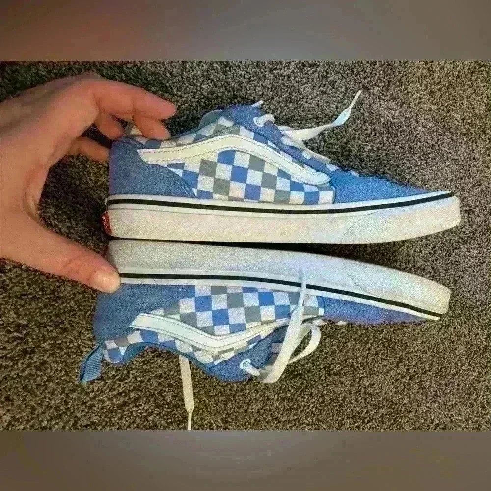 Vans sneakers youth size 6, Old Skool blue white